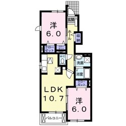 アルカンシエルの物件間取画像